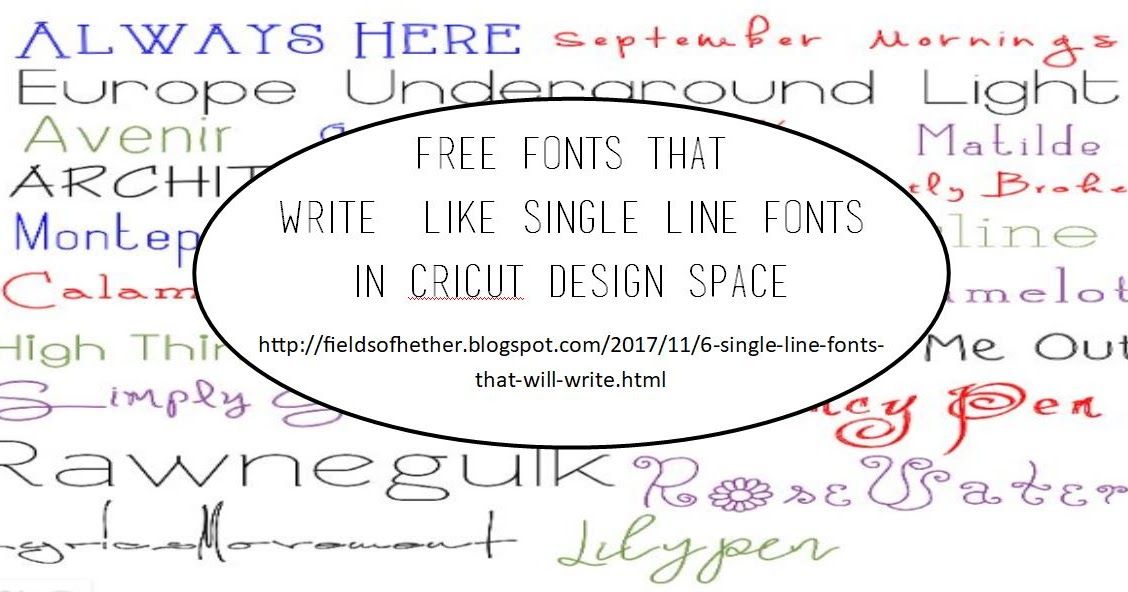 single line fonts free